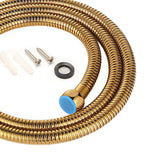 Maxbell Shower Head 1.5M Hose and Bracket with On/Off Switch for Household Home C