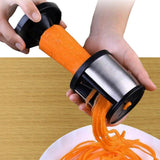 Maxbell Stainless Steel Handheld Vegetable Zucchini Spiraler Slicer for Restaurants
