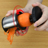 Maxbell Stainless Steel Handheld Vegetable Zucchini Spiraler Slicer for Restaurants