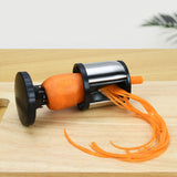 Maxbell Stainless Steel Handheld Vegetable Zucchini Spiraler Slicer for Restaurants