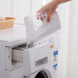 Maxbell Transparent Laundry Detergent Box with Lid for Cabinets Closet Household
