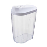 Maxbell Transparent Laundry Detergent Box with Lid for Cabinets Closet Household