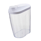 Maxbell Transparent Laundry Detergent Box with Lid for Cabinets Closet Household