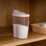 Maxbell Transparent Laundry Detergent Box with Lid for Cabinets Closet Household