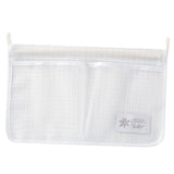 Maxbell Fridge Storage Mesh Bag Hanging with Hook Multi Function for Wall Doors White