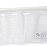Maxbell Fridge Storage Mesh Bag Hanging with Hook Multi Function for Wall Doors White