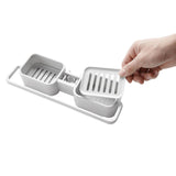 Maxbell Faucet Drain Rack Shower Caddy No Drilling Drain pan Kitchen Accessories