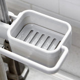 Maxbell Faucet Drain Rack Shower Caddy No Drilling Drain pan Kitchen Accessories