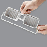 Maxbell Faucet Drain Rack Shower Caddy No Drilling Drain pan Kitchen Accessories