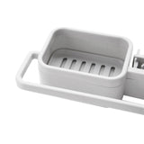 Maxbell Faucet Drain Rack Shower Caddy No Drilling Drain pan Kitchen Accessories