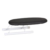 Maxbell Portable Ironing Board Foldable Legs Compact Anti Slip for Dorm Desk Dark Grey