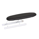 Maxbell Portable Ironing Board Foldable Legs Compact Anti Slip for Dorm Desk Dark Grey