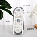 Maxbell Portable Ironing Board Foldable Legs Compact Anti Slip for Dorm Desk Light Blue