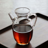 Maxbell Imitation Song Glass Teapot Transparent for Outdoor Office Tea Bags