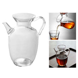 Maxbell Imitation Song Glass Teapot Transparent for Outdoor Office Tea Bags