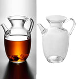 Maxbell Imitation Song Glass Teapot Transparent for Outdoor Office Tea Bags