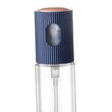 Maxbell Oil Bottle Soy Sauce Jar Seasoning Oil Dispenser Empty for Home Outdoor BBQ Blue