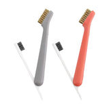 Maxbell Cleaning Brush Kitchen Cleaning Brush Portable for Hotel Bathroom  Gray