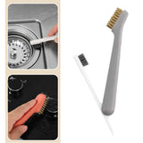 Maxbell Cleaning Brush Kitchen Cleaning Brush Portable for Hotel Bathroom  Gray