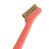 Maxbell Cleaning Brush Kitchen Cleaning Brush Portable for Hotel Bathroom  Orange