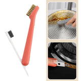 Maxbell Cleaning Brush Kitchen Cleaning Brush Portable for Hotel Bathroom  Orange