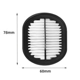 Maxbell Air Filter Replaces Attachment Fittings for Floor Slim Vacuum Cleaner Accs