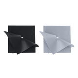 Maxbell 2 Pieces Stove Burner Covers Easy to Clean Reusable for Cooking Kitchen Black
