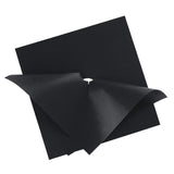 Maxbell 2 Pieces Stove Burner Covers Easy to Clean Reusable for Cooking Kitchen Black