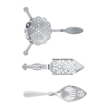 Maxbell Ice Strainer Mixing Spoon Ice Filter Bar Supplies for 16cmx4cm