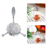 Maxbell Ice Strainer Mixing Spoon Ice Filter Bar Supplies for 16cmx4cm