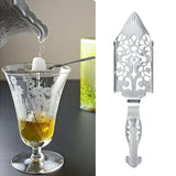 Maxbell Ice Strainer Mixing Spoon Ice Filter Bar Supplies for 16.3cmx3.6cm
