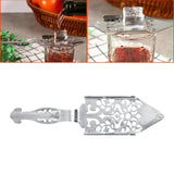 Maxbell Ice Strainer Mixing Spoon Ice Filter Bar Supplies for 16.3cmx3.6cm