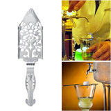 Maxbell Ice Strainer Mixing Spoon Ice Filter Bar Supplies for 16.3cmx3.6cm