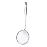 Maxbell Cooking Oil Sieve Colander Scoop with Handle for Blanching Vegetables 1mm
