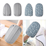 Maxbell Portable Ironing Gloves Heat Resistant for Bed Apartment Ironing Board Gray Triangle