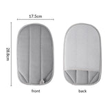 Maxbell Portable Ironing Gloves Heat Resistant for Bed Apartment Ironing Board Gray Round