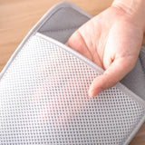 Maxbell Portable Ironing Gloves Heat Resistant for Bed Apartment Ironing Board Gray Round