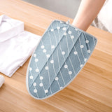 Maxbell Portable Ironing Gloves Heat Resistant for Bed Apartment Ironing Board Triangle Blue
