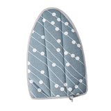 Maxbell Portable Ironing Gloves Heat Resistant for Bed Apartment Ironing Board Triangle Blue