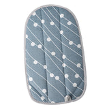 Maxbell Portable Ironing Gloves Heat Resistant for Bed Apartment Ironing Board Blue Round