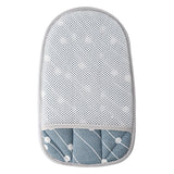 Maxbell Portable Ironing Gloves Heat Resistant for Bed Apartment Ironing Board Blue Round