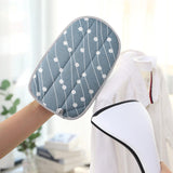 Maxbell Portable Ironing Gloves Heat Resistant for Bed Apartment Ironing Board Blue Round