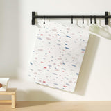 Maxbell Reusable Dish Drying Mat Utensil Drying Pad Dish Drainer for Drawer Kitchen Colorful