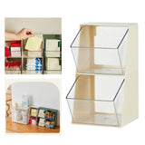 Maxbell Tea Holder Kitchen Organisation Containers for Sugar Sweeteners Pantry White