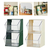 Maxbell Tea Holder Kitchen Organisation Containers for Sugar Sweeteners Pantry White