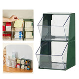 Maxbell Tea Holder Kitchen Organisation Containers for Sugar Sweeteners Pantry Green