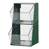 Maxbell Tea Holder Kitchen Organisation Containers for Sugar Sweeteners Pantry Green