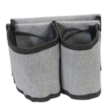 Maxbell Luggage Armrest Storage Holder Accessory Easy to Install for Drinks Bottles Grey