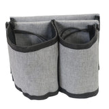 Maxbell Luggage Armrest Storage Holder Accessory Easy to Install for Drinks Bottles Grey