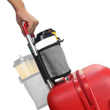 Maxbell Luggage Armrest Storage Holder Accessory Easy to Install for Drinks Bottles Blue